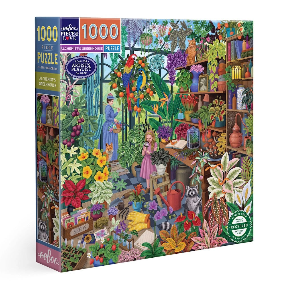 Eeboo Alchemist's Greenhouse 1000pc Puzzle