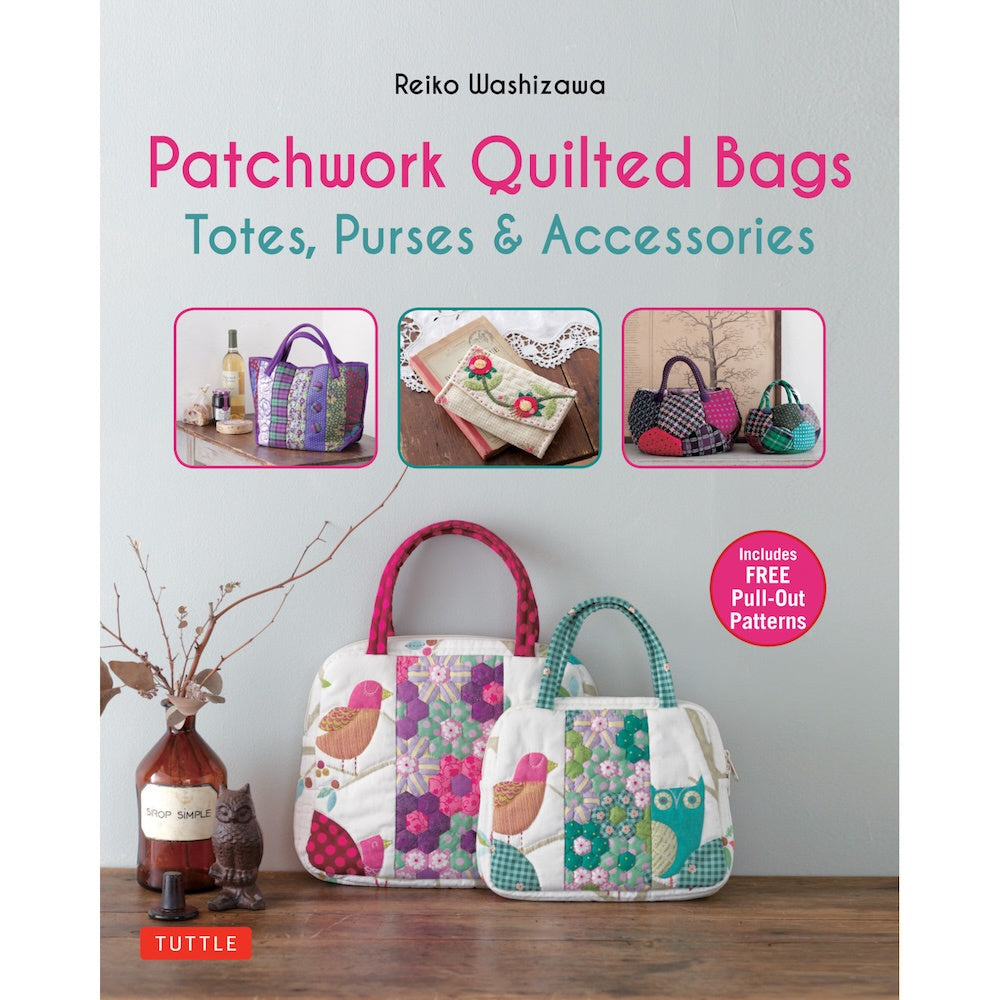 Patchwork Quilted Bags by Reiko Wishizawa