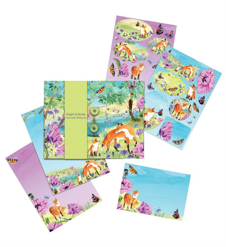 Sunny and Wild Writing Set with Stickers