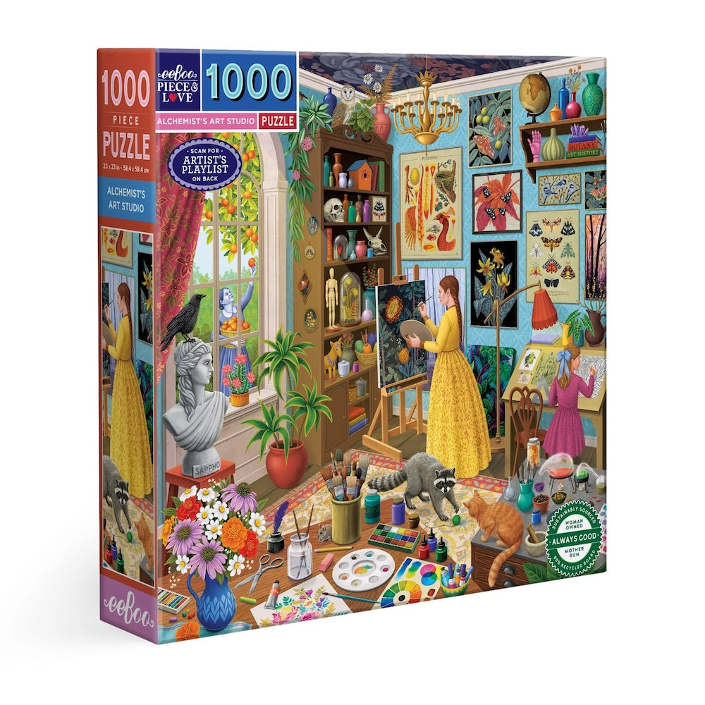 Eeboo Alchemist's Art Studio 1000pc Puzzle