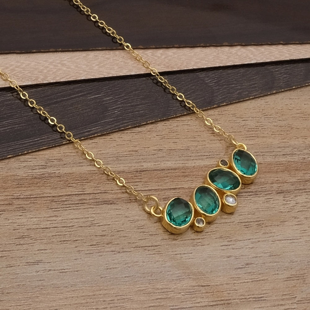 Apatite Gemstone Necklace