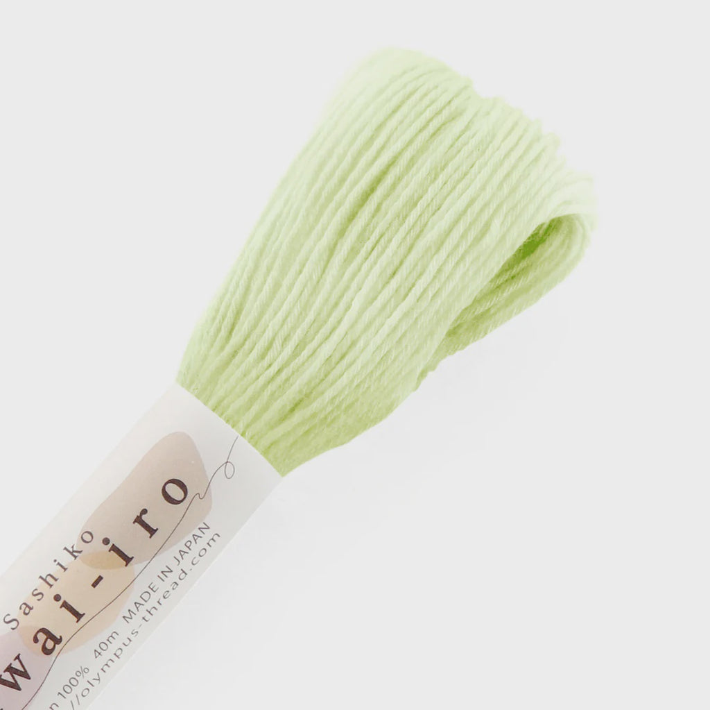 Olympus Sashiko Awai-Iro Thread A12 Lime Yellow
