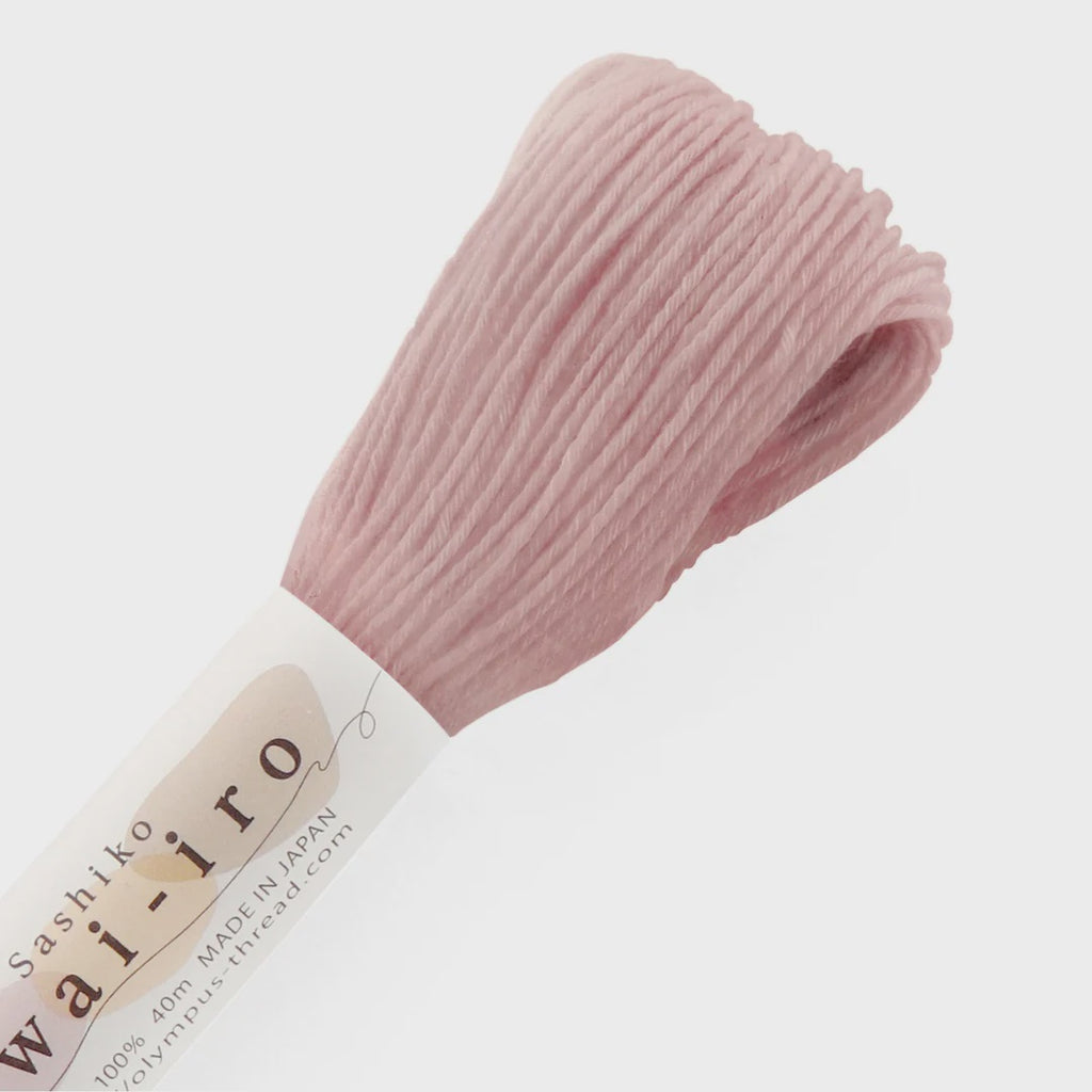 Olympus Sashiko Awai-Iro Thread A17 Rose Beige Olympus Sashiko Awai-Iro Thread A17 Rose Beige