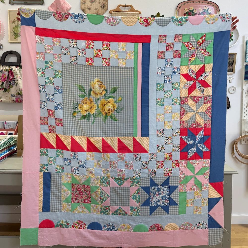 Betsy Rose Quilt and Acrylic Template