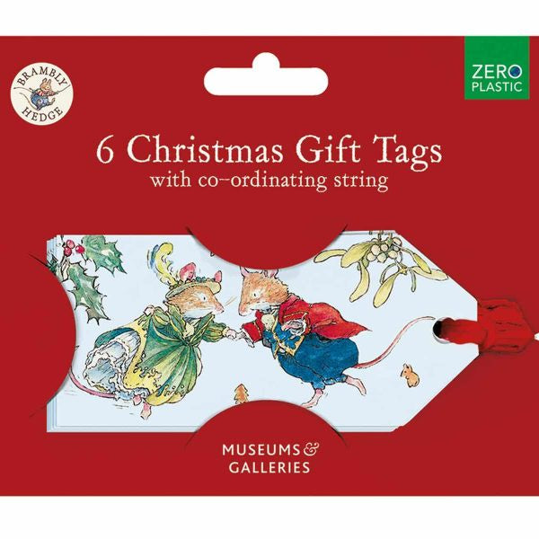 Brambly Hedge Set of 6 Christmas Gift Tags