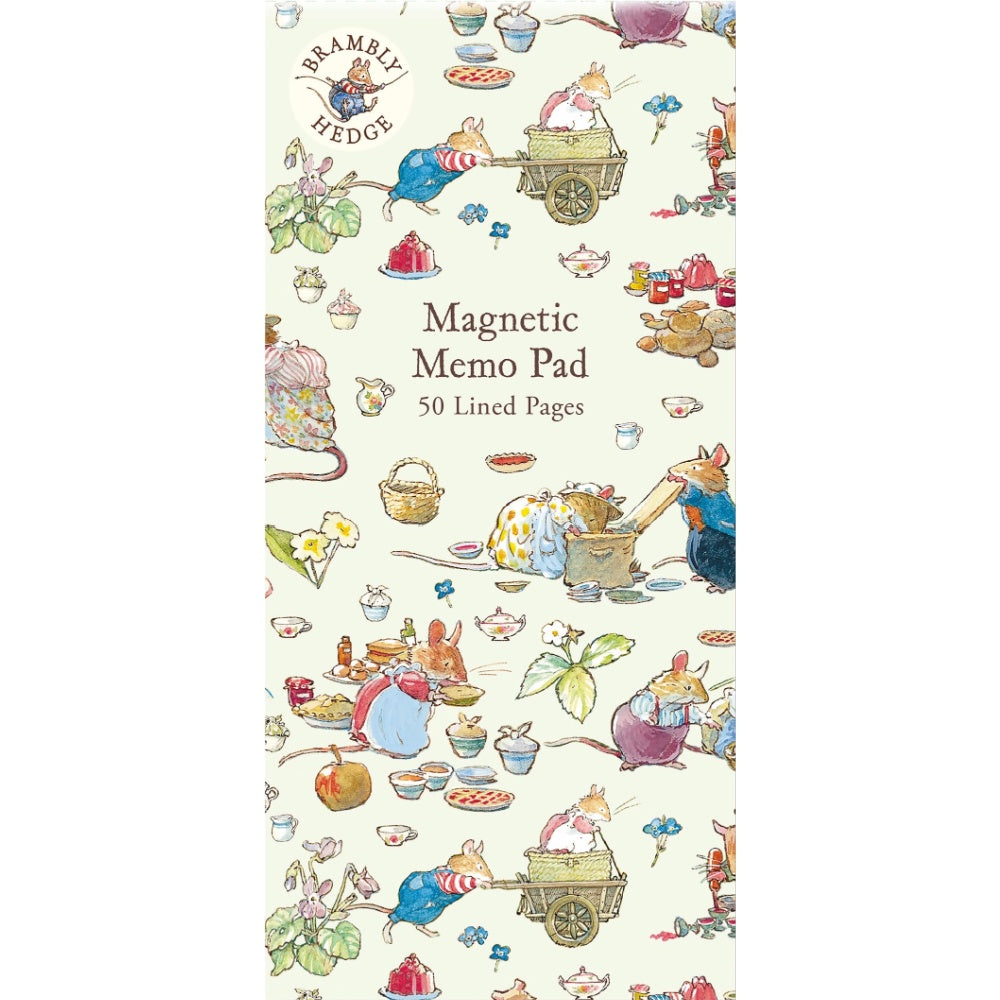 Brambly Hedge Spring Picnic Magnetic Notepad