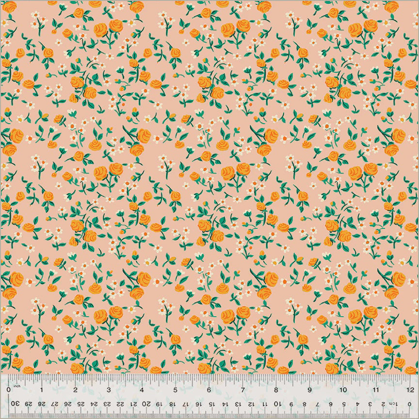 By Hand Mousy Floral in Blush