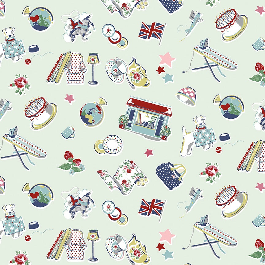 Cath Kidston Signature Collection Icons in Mist