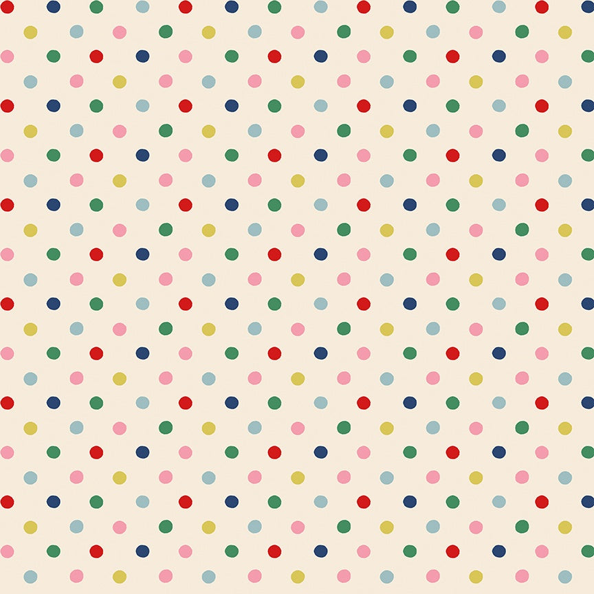Cath Kidston Signature Collection Button Spot Multi