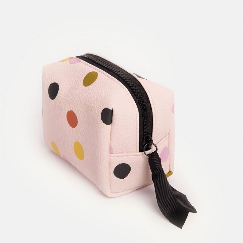 Pink Multi Spot Mini Cosmetic Bag