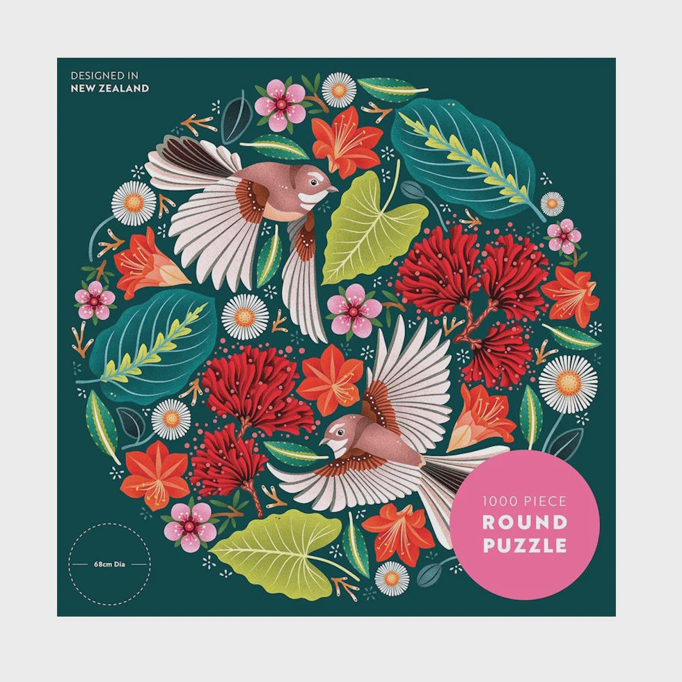 Chirpy Fantails 1000pc Puzzle