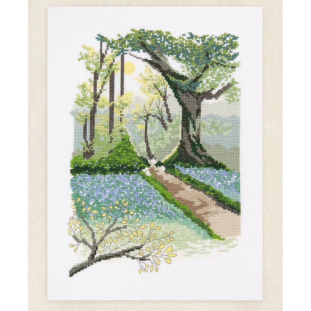 DMC Spring Scenery Cross Stitch Kit by Marie-Dominique Procureur