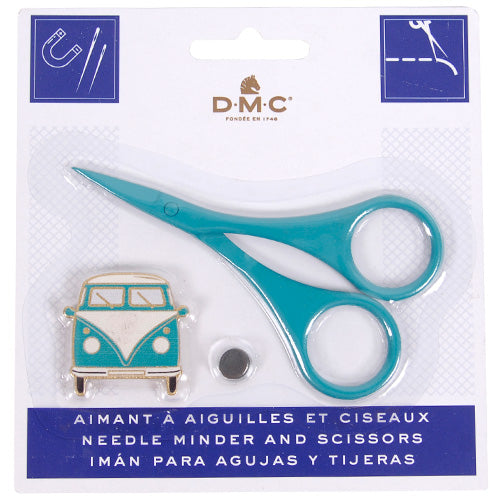 DMC VW Combi Needle Minder and Scissor Set