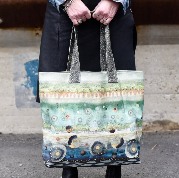 Flora and Form Canvas Tote Bag Panel