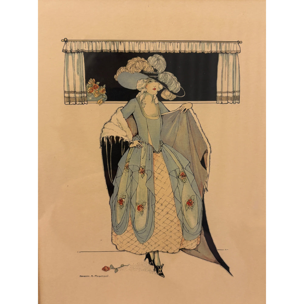 The Little Damosel 1921 Fashion Plate
