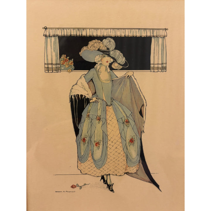 The Little Damosel 1921 Fashion Plate