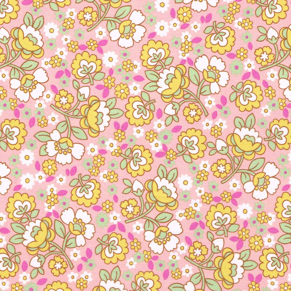 Liberty Dancing Posies C Tana Lawn