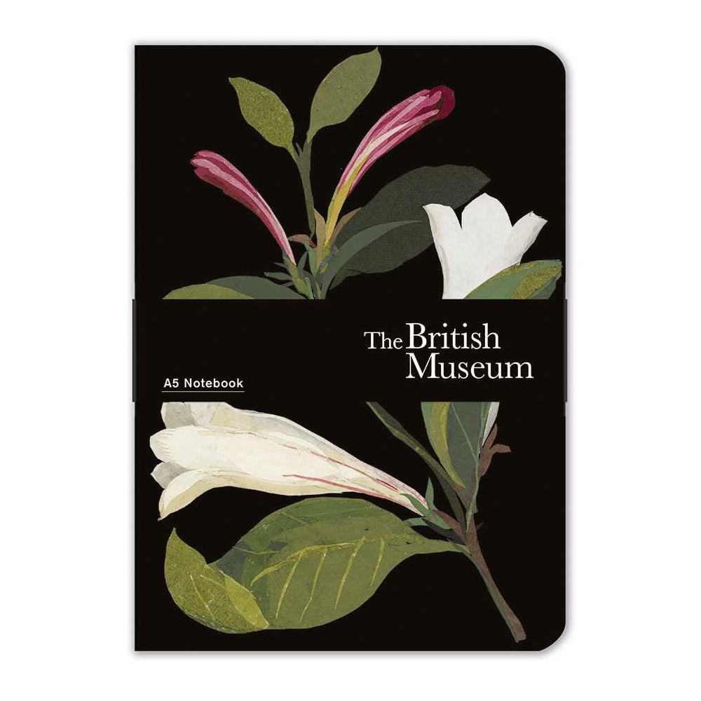 Museum and Galleries Delany Flowers A5 Luxury Notebook
