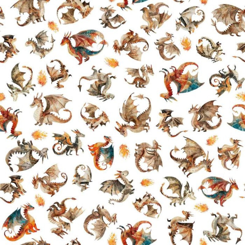 Dragon Dreams - Dragons White