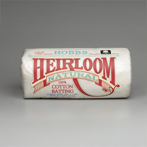 Hobbs Heirloom 100% Cotton Batting