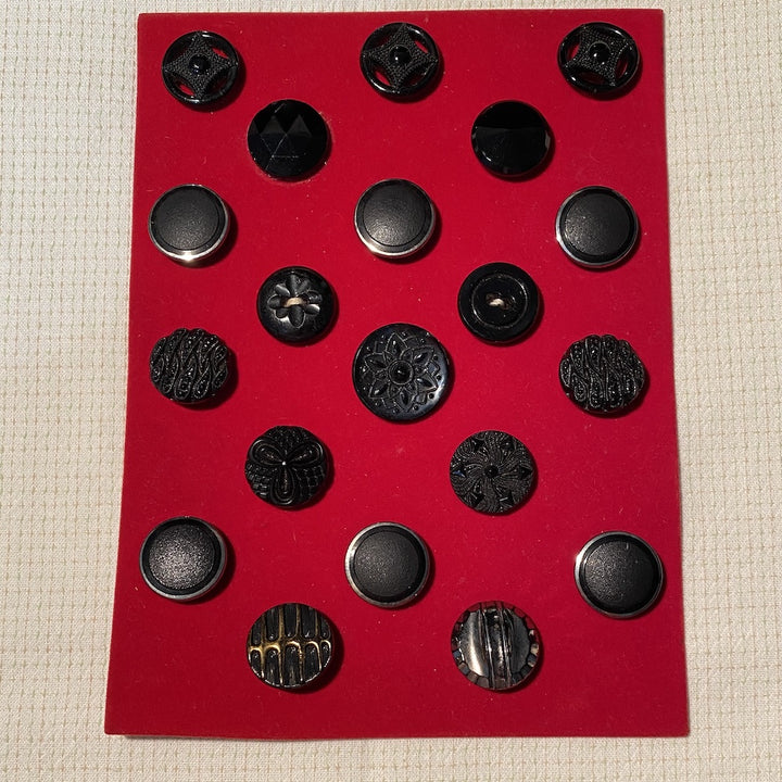 Button Collector's Card x 20 Buttons