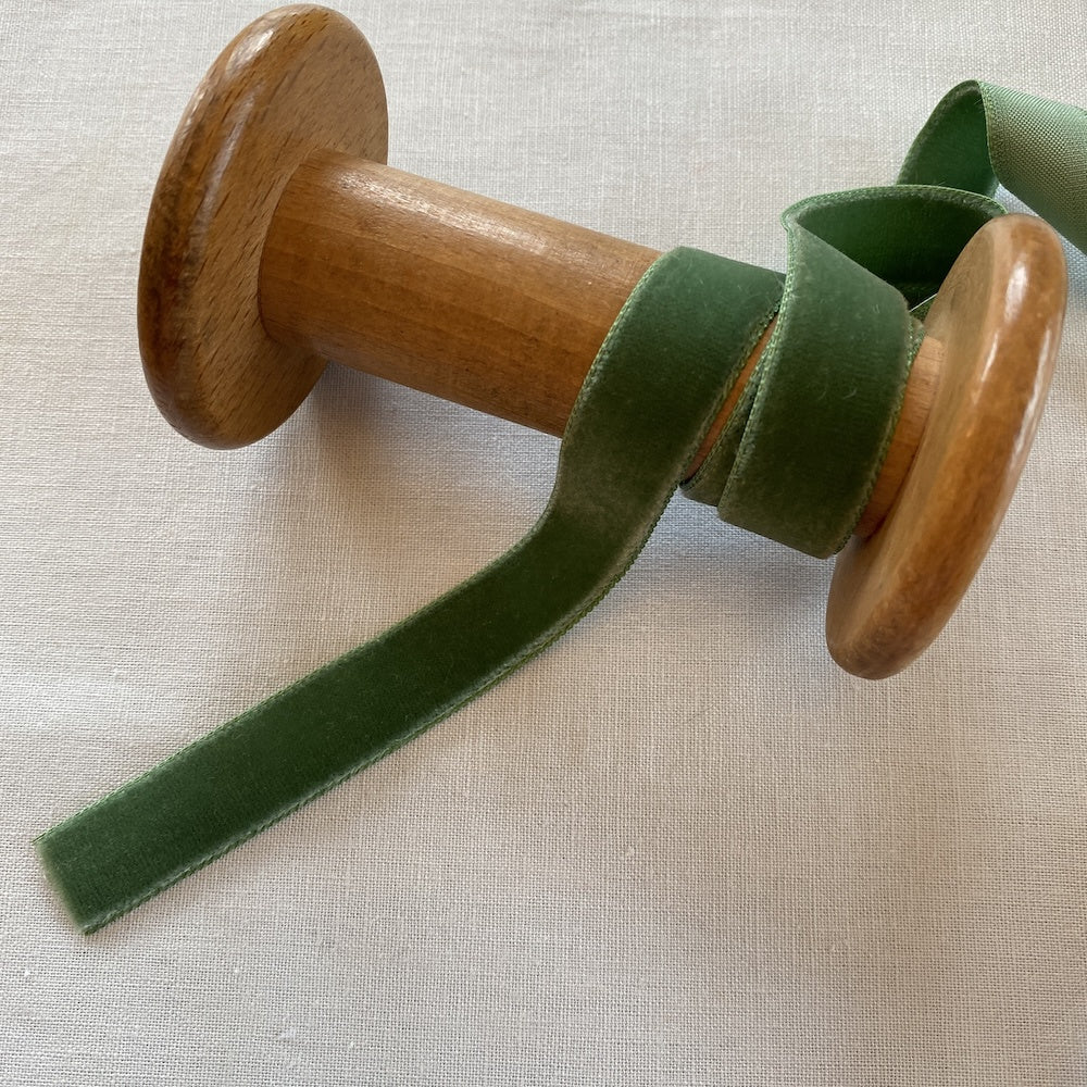 Velvet Ribbon Green