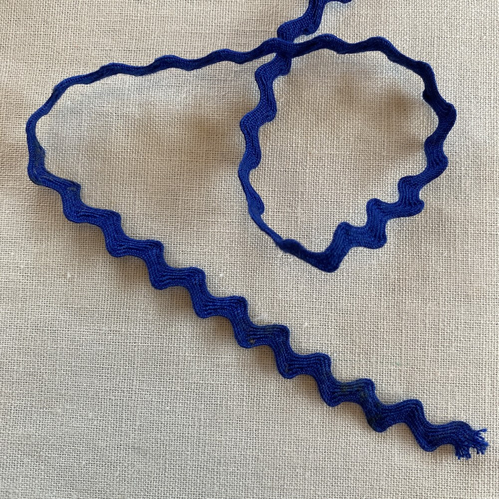Ric Rac Royal Blue 7mm