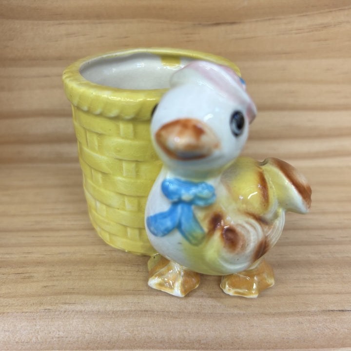 Hand Painted Duck Egg Cup