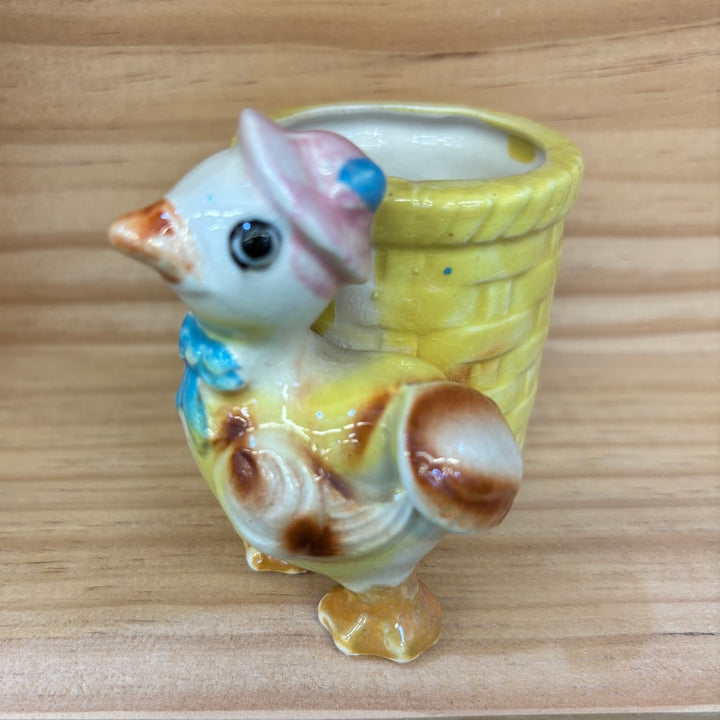 Hand Painted Duck Egg Cup