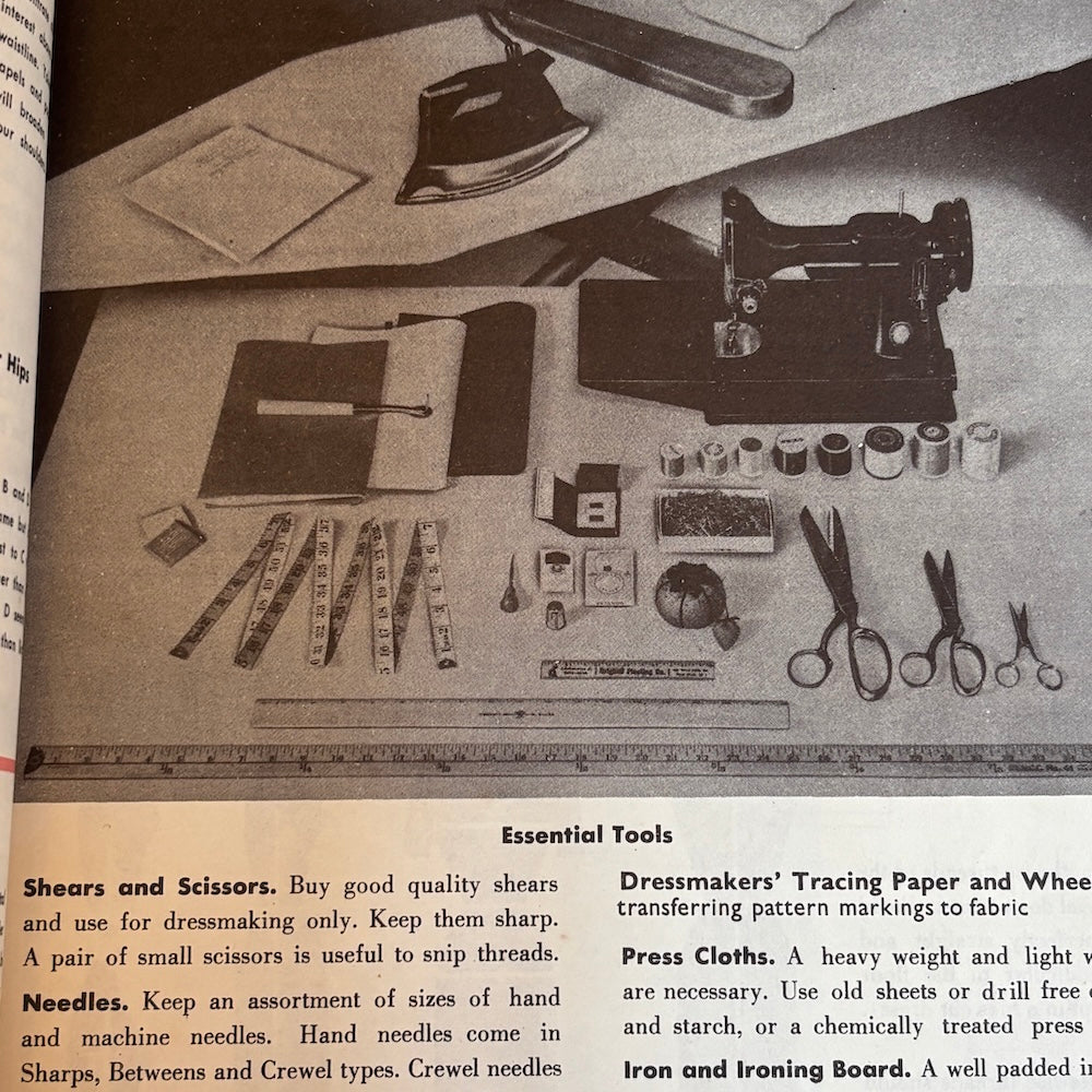 1950's Simplicity Sewing book