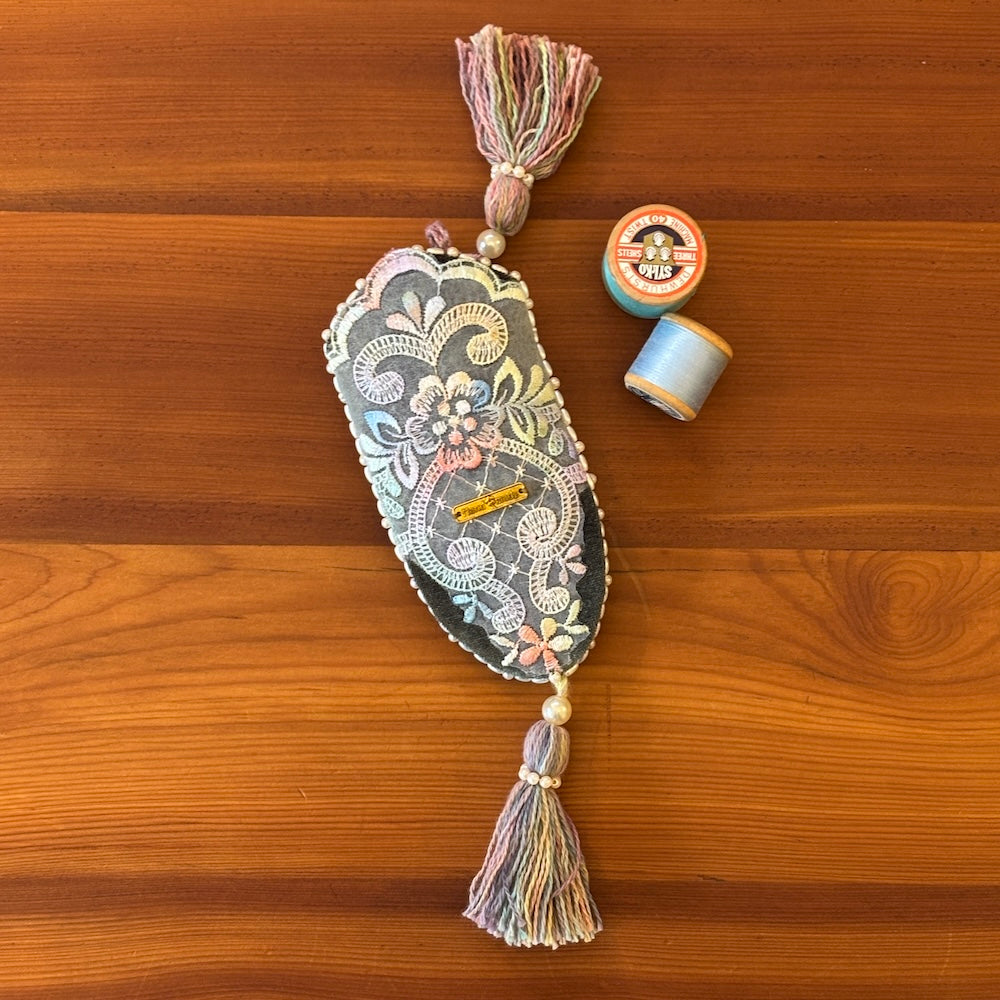 Handmade Scissor Keep and Embroidery Scissors - The Bee