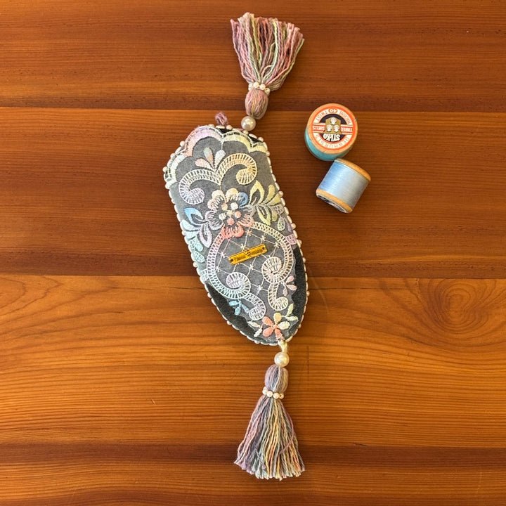 Handmade Scissor Keep and Embroidery Scissors - The Bee