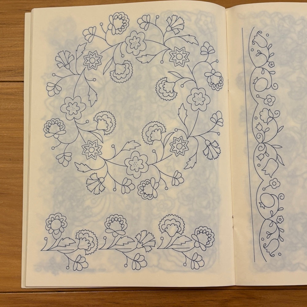Vintage Peasant Iron-On Transfer Patterns