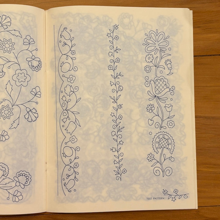 Vintage Peasant Iron-On Transfer Patterns
