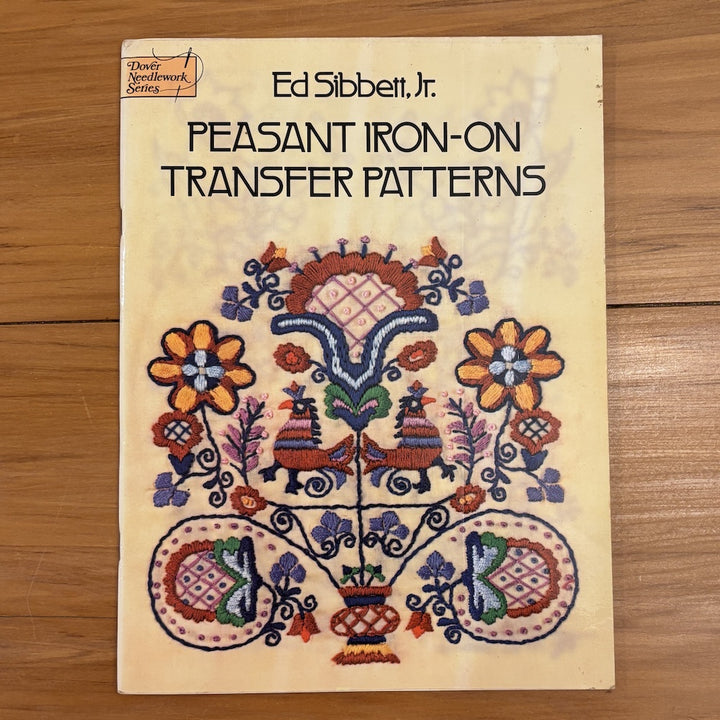 Vintage Peasant Iron-On Transfer Patterns