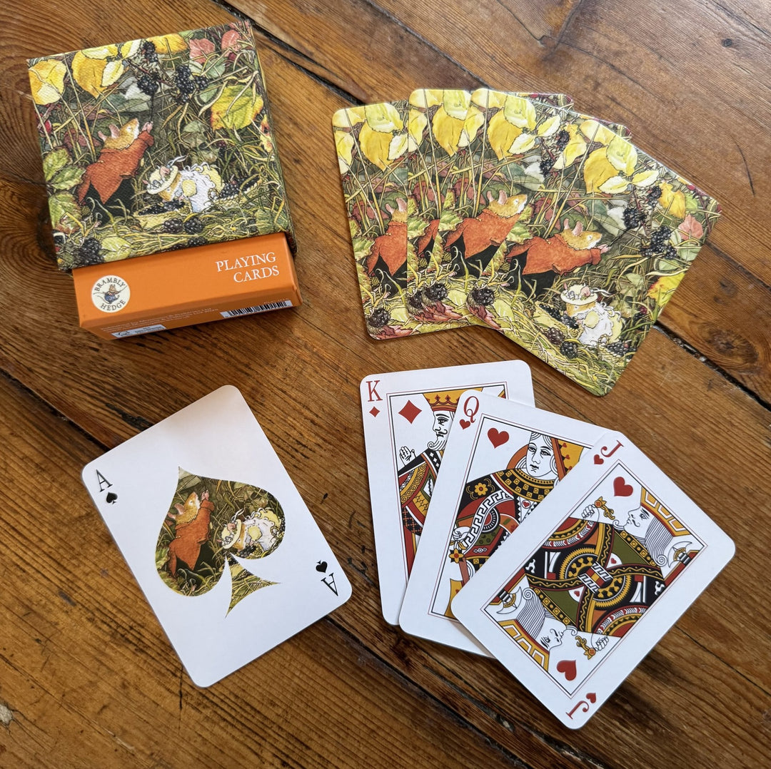 Brambly Hedge Blueberry Picking Playing Cards