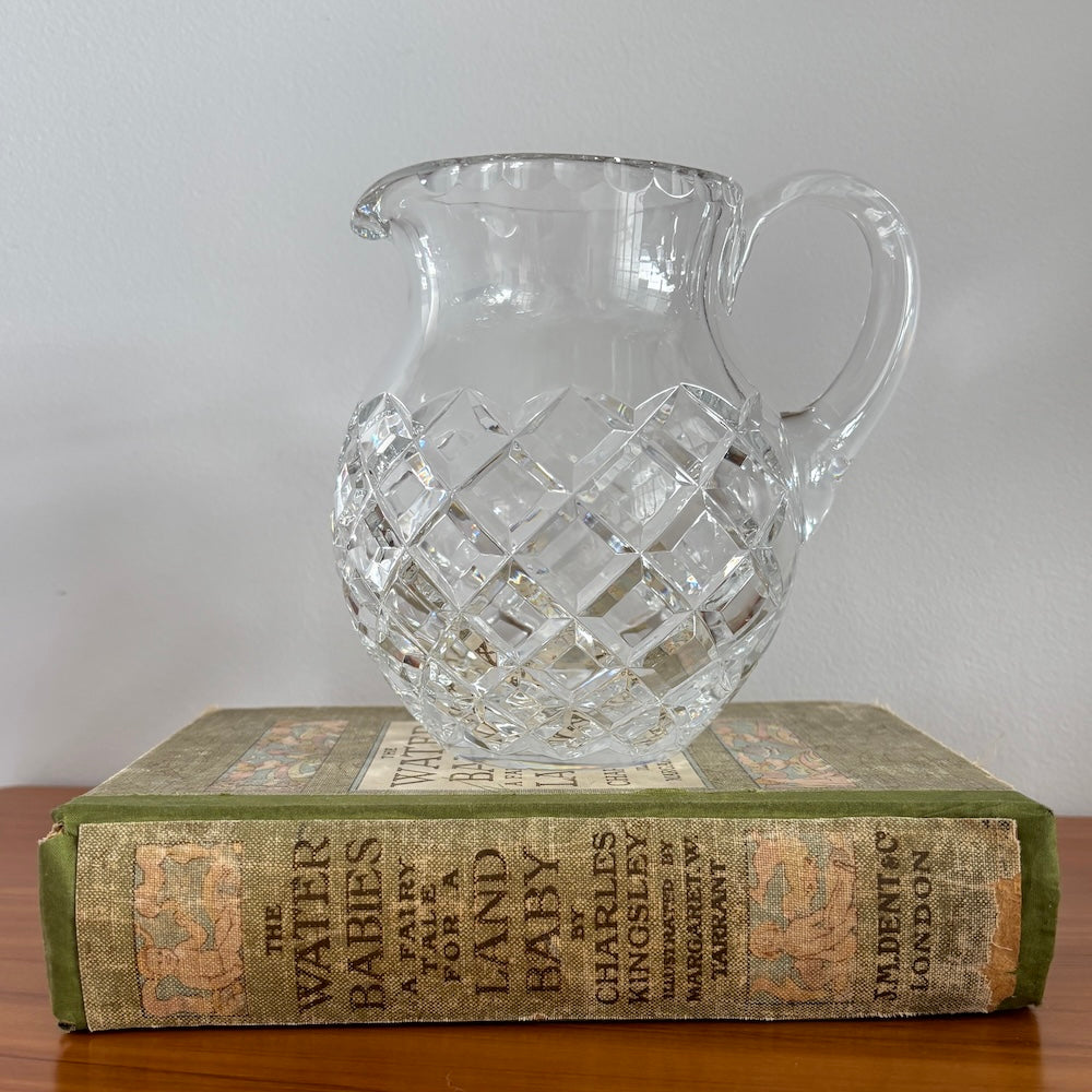 Vintage Crystal Jug