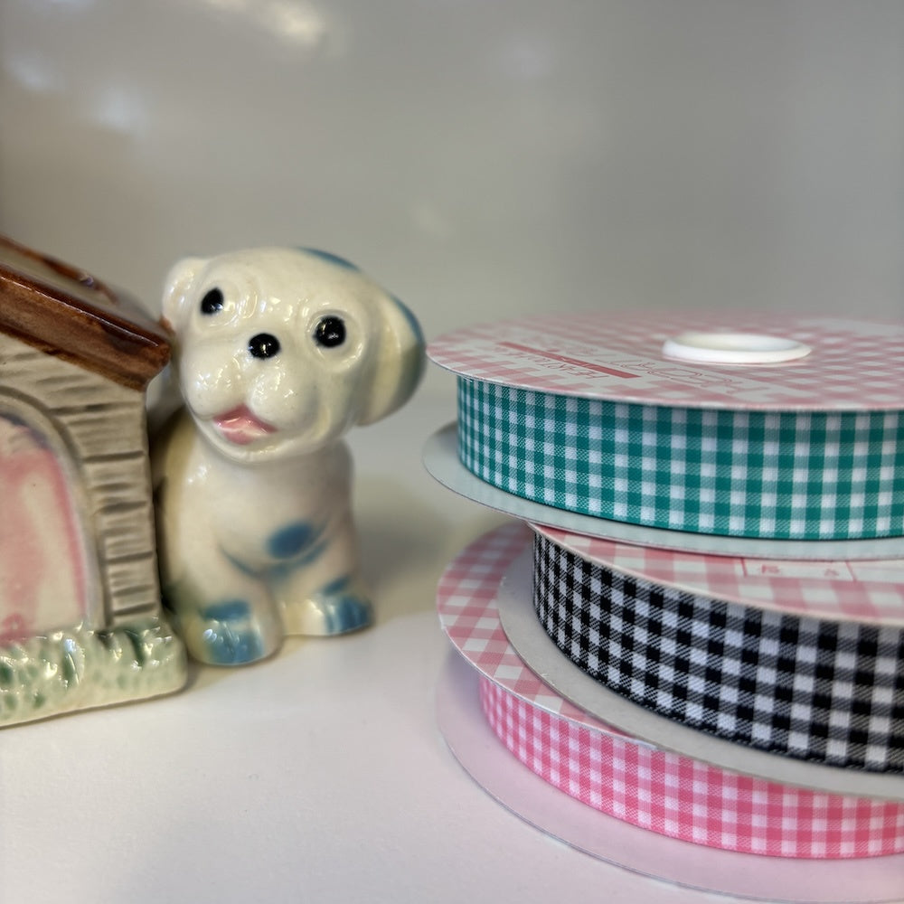 Gingham Check Ribbon