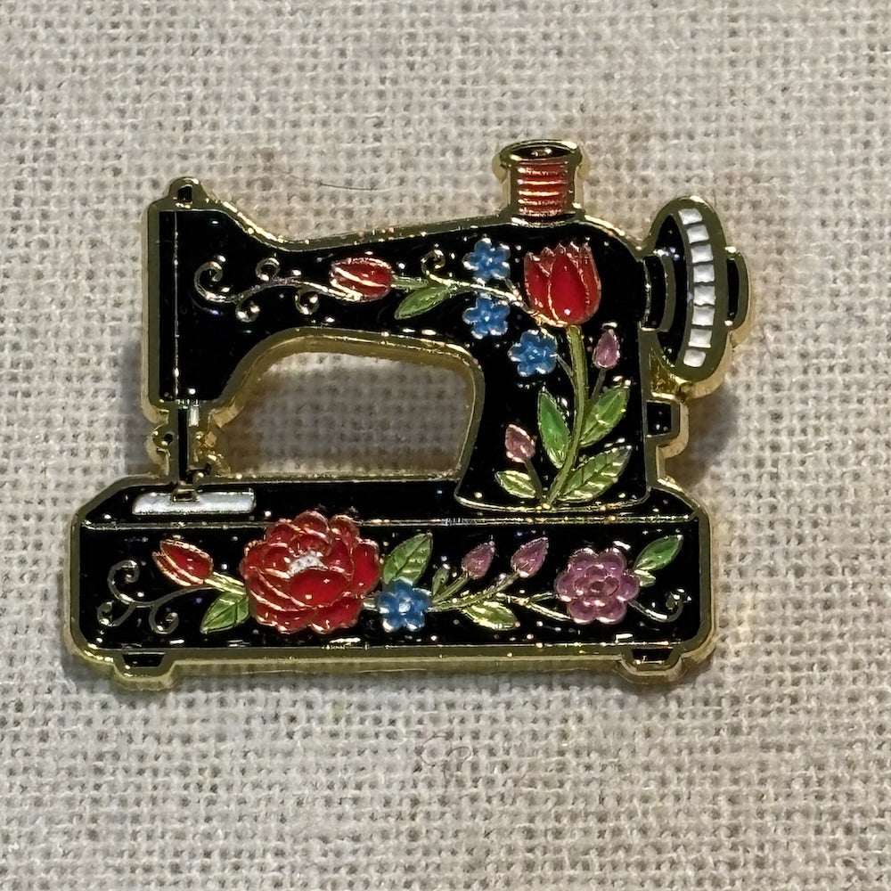 Vintage Sewing Machine Pin