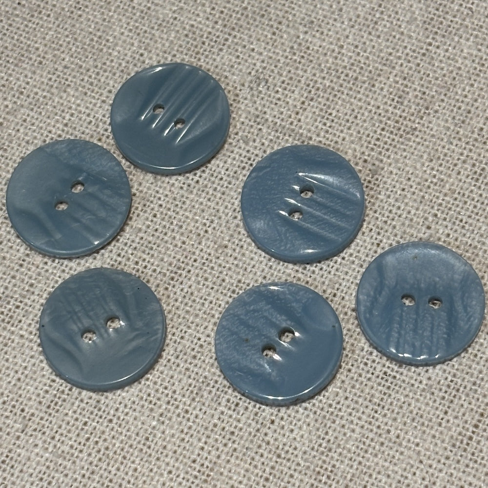 Vintage Duck Egg Green Buttons 17mm x 6