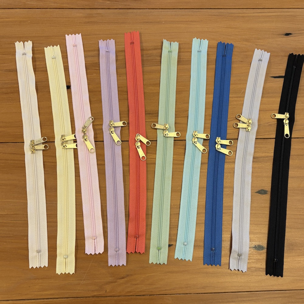 30cm Double Slide YKK Zipper