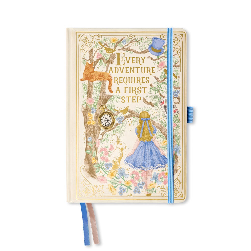 Storybook Alice In Wonderland A5 Journal/ Notebook