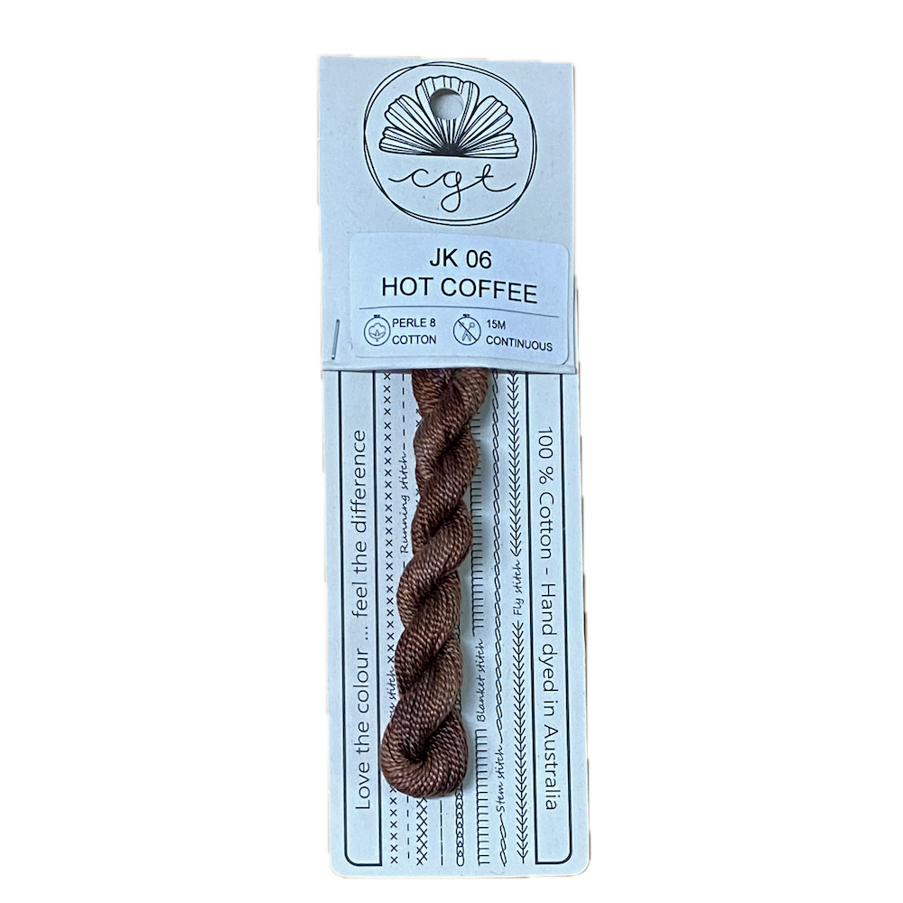 Cottage Garden Threads - Hot Coffee JK06 Perle 8