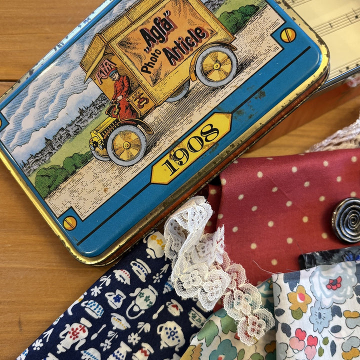 Vintage Agfa Photo Treasure Tin