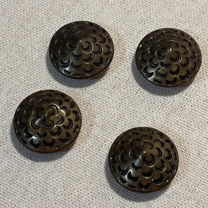 Vintage Dome Buttons 25mm x 4