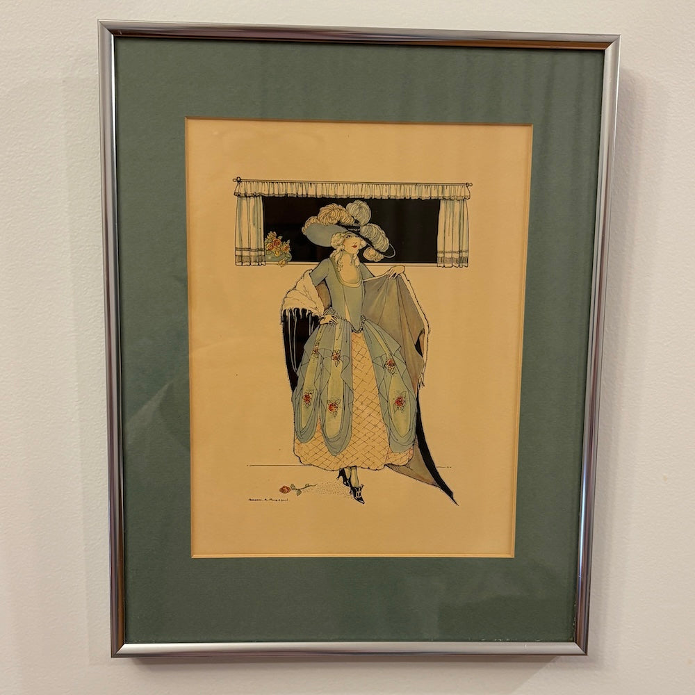 The Little Damosel 1921 Fashion Plate