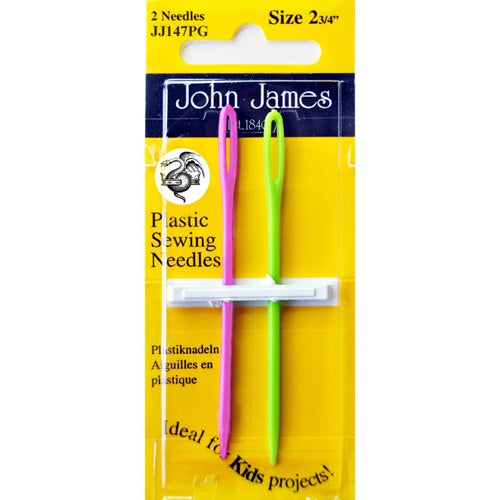 John James 2 Plastic Needles