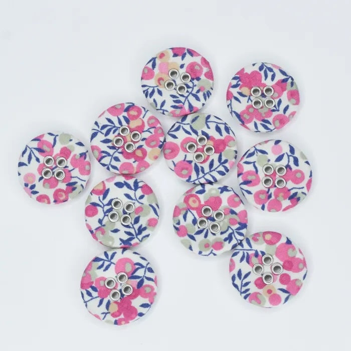 Liberty Tana Lawn Buttons  Wiltshire Bud B (Pack of 10)