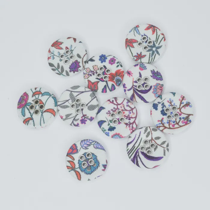 Liberty Tana Lawn Buttons Shepherdly Song A (Pack of 10)