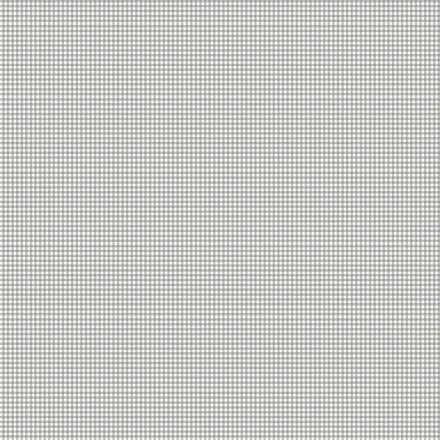 Little Ones Gingham in Grey Mauve